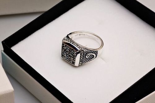 Srebrny sygnet PDM4401 - Markazyty na Arena.pl