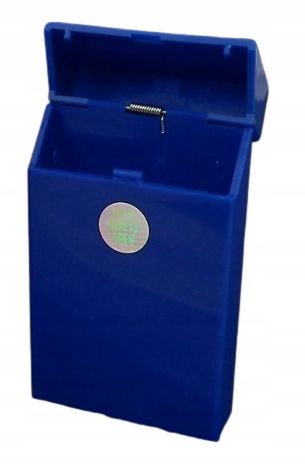 Etui na Paczkę Papierosów Pudełko na Papierosy SLIM na Klik Niebieskie na Arena.pl
