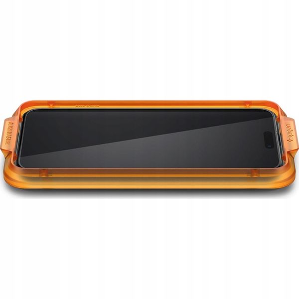 Szkło hartowane Spigen do iPhone 15, na ekran zdjęcie 6