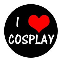 Przypinka I ♥ COSPLAY