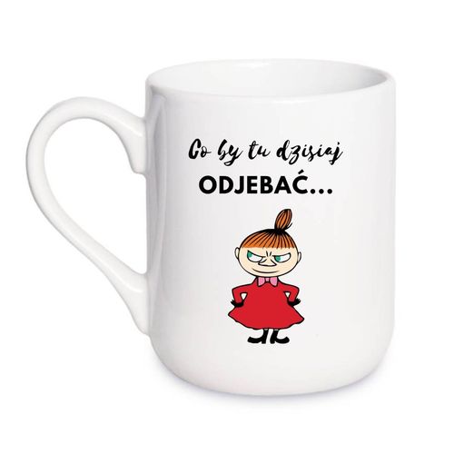 KUBEK "CO BY TU DZISIAJ ODJEBAĆ..." Wzór - Elegant Coffee 330 ml na Arena.pl