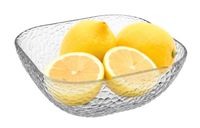 Salaterka szklana Harmony 1,4L kwadratowa 20 cm przezroczysta wz. 2 mozaika