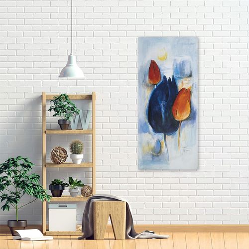 Deco Panel, Tulipany abstrakcja 50x100 na Arena.pl