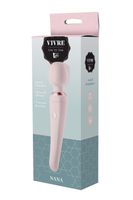 masażer wand vivre nana silikonowy różowy usb 18 cm