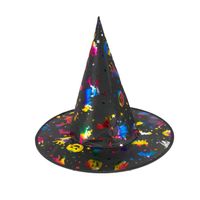 Kapelusz czarownicy Halloween kolorowy