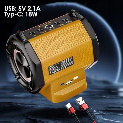 RADIO GŁOŚNIK DEWALT BLUETOOTH AKUMULATOR 18V 20V na Arena.pl