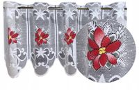 ZAZDROSTKA firana kuchenna BOŻE NARODZENIE święta Gwiazda Betlejemska 60x50