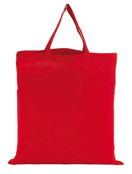 Torba bawełniana PURE, czerwony zdjęcie 1