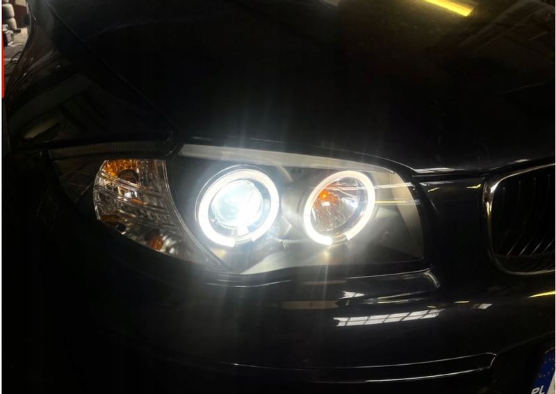 Lampy REFLEKTORY Do  BMW 1 E87 E81 OD 2004 DO 2011 Roku  LED Ringi NOWE zdjęcie 6