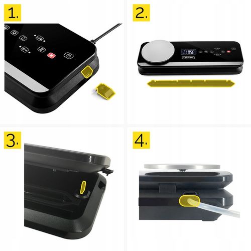 Zgrzewarka próżniowa Pakowarka żywności Yoer AUTOMATYCZNA +Akcesoria na Arena.pl