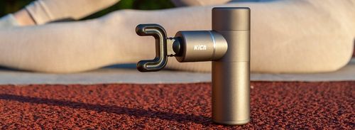 Aluminiowy pistolet do masażu Kica 4 głowice cellulit zakwasy na Arena.pl