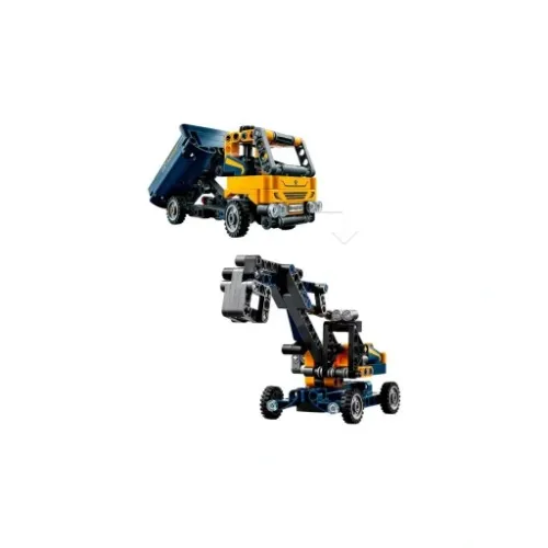 LEGO Technic 2 w 1 - Wywrotka lub Koparka (42147) na Arena.pl