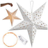 Lampa gwiazda abażur do zawieszenia okno dekoracyjna Boże Narodzenie święta