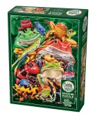 Puzzle 1000 Kolorowe Żaby 112248