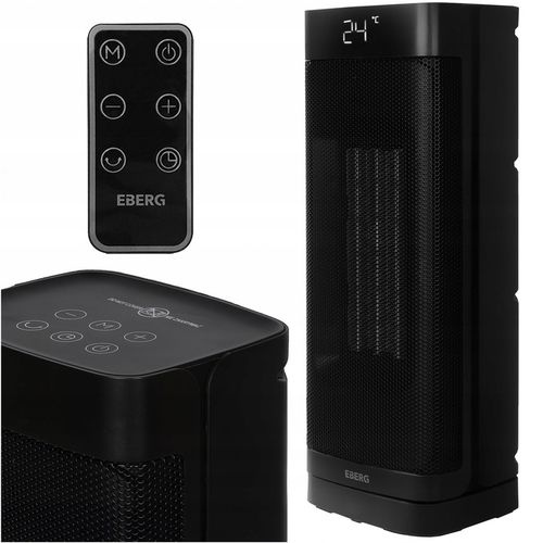 Termowentylator Farelka EBERG NOX Grzejnik elektryczny kolumnowy 2000W na Arena.pl