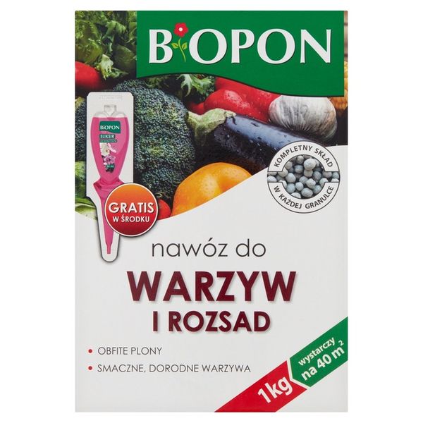 nawóz do warzyw granulat 1kg zdjęcie 4
