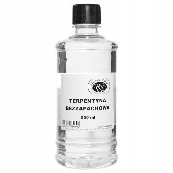 Terpentyna bezzapachowa - Roman Szmal - 500 ml zdjęcie 1