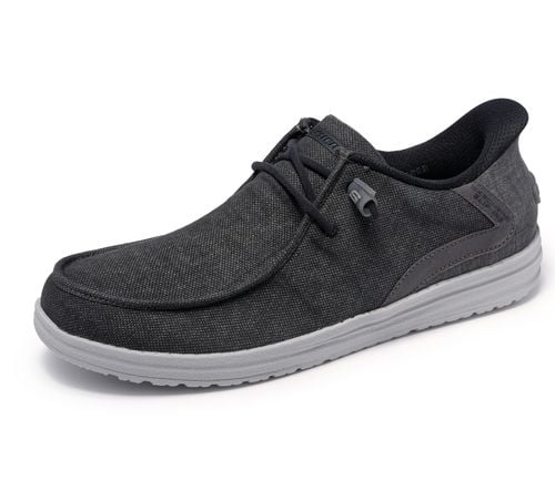 Skechers męskie mokasyny MELSON CORONADO 210959 BKGY 45 na Arena.pl