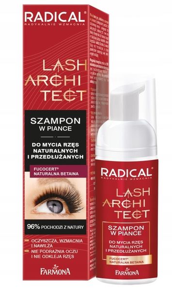 FARMONA RADICAL LASH ARCHITECT Szampon do rzęs 50 zdjęcie 1