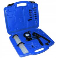 Pompa do odpowietrzania Falon-Tech z manometrem -1 do 3 bar