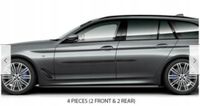 BMW 5 2017-2022 Kombi - Listwy CZARNE Boczne Drzwi