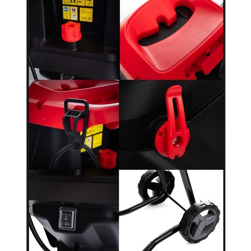 ROZDRABNIACZ DO GAŁĘZI RĘBAK ELEKTRYCZNY MOCNY SAMOZASYSAJĄCY 3600W + TORBA na Arena.pl