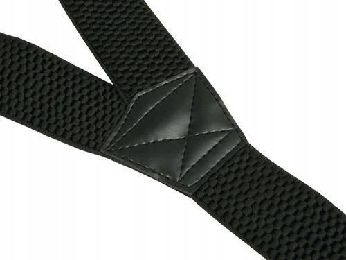 SZELKI DO SPODNI MĘSKIE - CZARNE 4 CM na Arena.pl