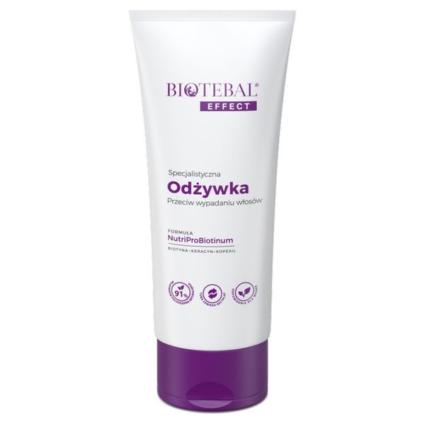 ZESTAW BIOTEBAL EFFECT SZAMPON ODŻYWKA PRZECIW WYPADANIU WŁOSÓW zdjęcie 5