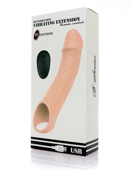 Stymulator - Vibrating Extension - USB 10 Functions / Remote Control zdjęcie 9