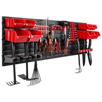 Tablica warsztatowa 115 x 39 cm + uchwyt narzędziowy ogrodowy