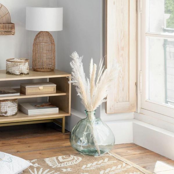 Wazon Dame Jeanne szklany 33cm zdjęcie 3