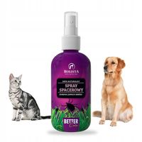 HOLISTA SPRAY Spacerowy na KLESZCZE Komary Naturalny dla Psa Kota 100ml