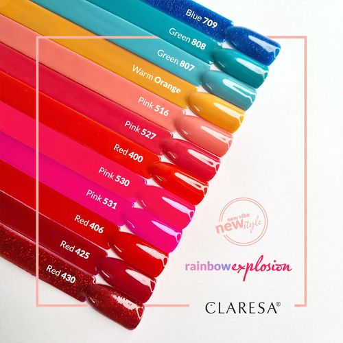 CLARESA Lakier hybrydowy BLUE 709 -5g na Arena.pl