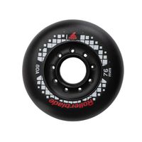 Zestaw 4 kółek Rollerblade Apex 76/80A Black Junior