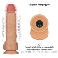 9.5'' Vibrating Power Basics Cock