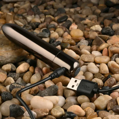 evolved real simple bullet chrome black - miniaturowy wibrujący model usb na Arena.pl