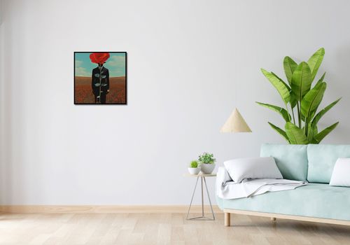 Plakat 50x50cm Obserwator zza Maku na Arena.pl