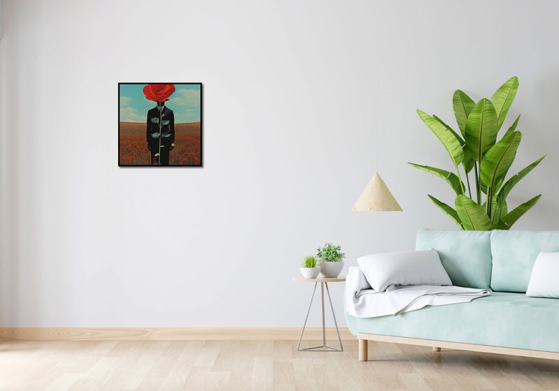 Plakat 50x50cm Obserwator zza Maku zdjęcie 4