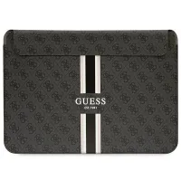 Pokrowiec Guess 4G Printed Stripes na laptopa 14" - czarny