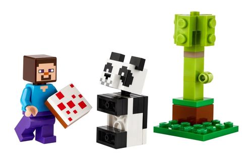 30672 - lego minecraft - steve i mała panda na Arena.pl