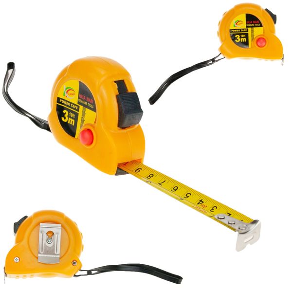 Miarka Miara Zwijana 3M Miernicza Taśma Metrówka Pomiar Z Klipsem Zwijana zdjęcie 6
