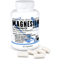 Magnez L-Treonian 2000 mg – Zaawansowana Formuła z Magnezem | 90 Tabletek