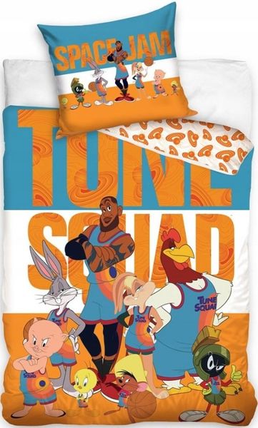 Pościel licencyjna 160x200cm SPACE JAM zdjęcie 1