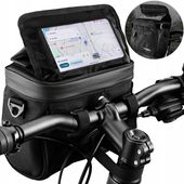 Uchwyt na telefon do roweru sakwa torba rowerowa wodoodporna etui