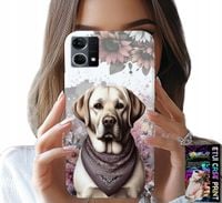ETUI DO OPPO RENO7 4G - PIESEK PIESKI HUSKY PSIE WZORY + SZKŁO