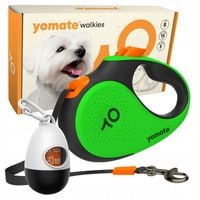 MAŁY PIES do 15 KG - LEKKA SMYCZ dla PSA / MOCNA TAŚMA ZWIJANA AUTOMATYCZNA