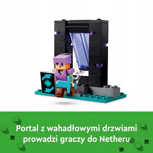 LEGO MINECRAFT Dom w grzybie 21179 + Zbrojownia 21252 MAINCRAFT Figurki na Arena.pl