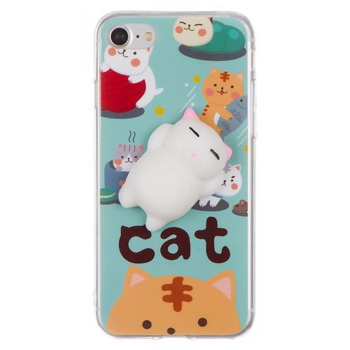 Etui iPhone 6 / 6S Squishy Case 4D  Kot na Arena.pl