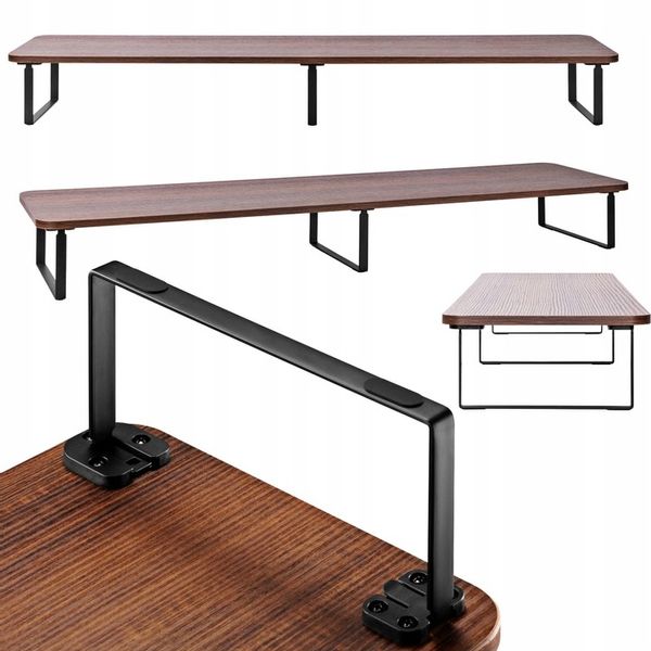 MOZOS DUAL RISER P PODSTAWA PÓŁKA POD DWA MONITORY ERGONOMICZNY DO LAPTOPA zdjęcie 2