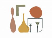 Plakat 55x40cm Naczynia